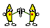 émoticônes animés bananes